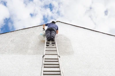 Peinture extérieure à Saussy — façades et ravalement